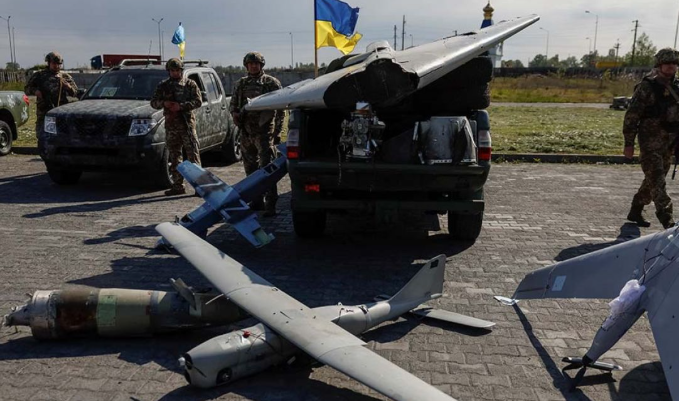 Rusia Luncurkan Serangan Drone ke Ukraina